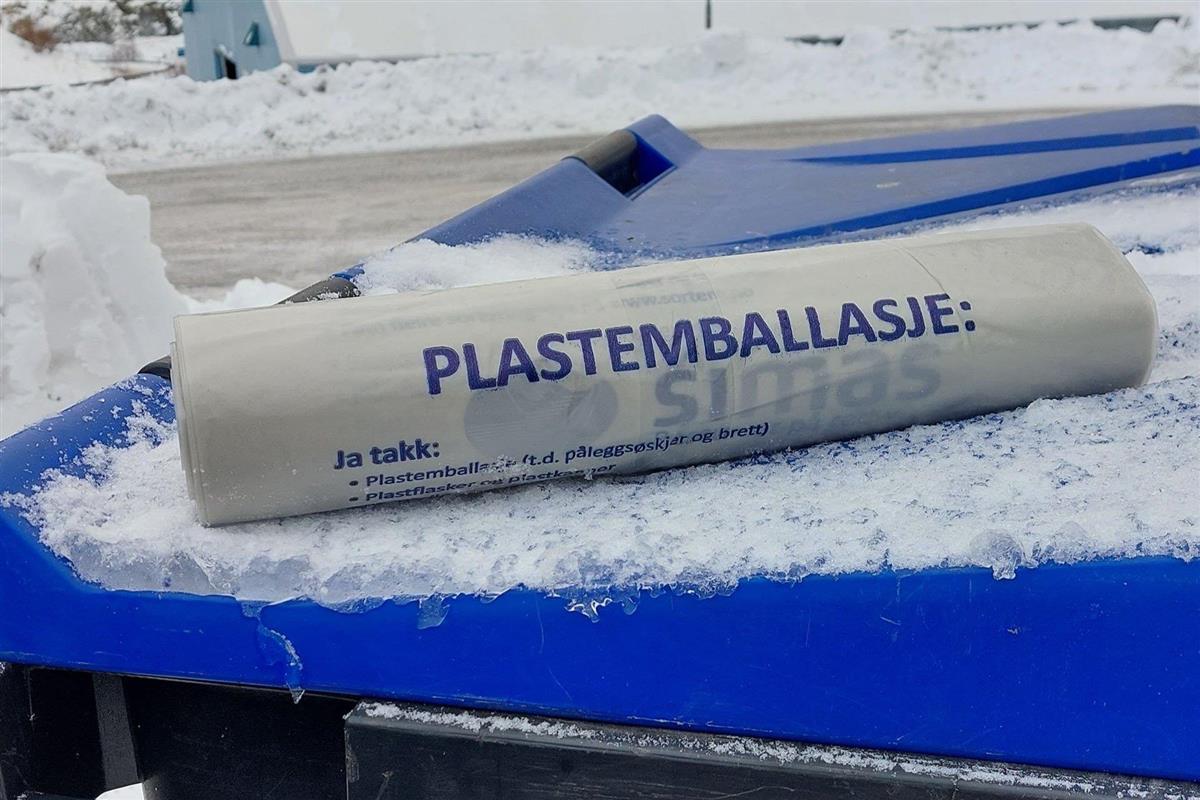 Rull med plastsekker - Klikk for stort bilete
